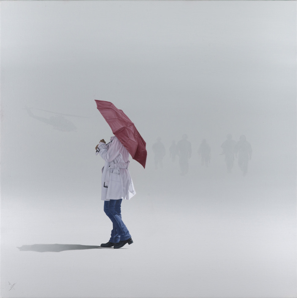 The Patriot | 24" x 24" | Oil on linen