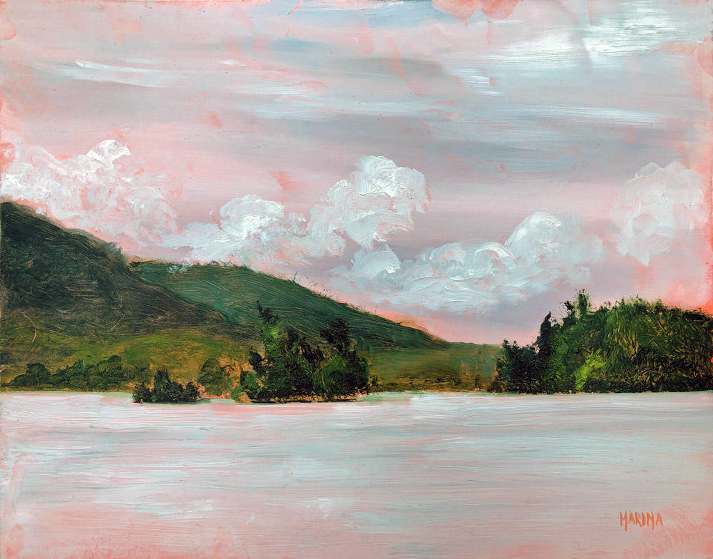View From Rogers Park
11x14 inch Original oil painting