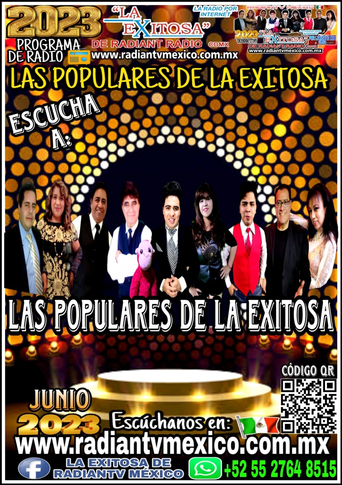 las populares de la exitosa de radiantv mexico