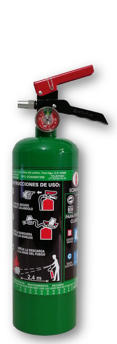 MANTTO. Y RECARGA EXT. HFC-
236fa 2 KG