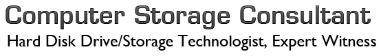 Dr. Edward Grochowski in San Jose, CA is a storage and hard disk drive technologist.