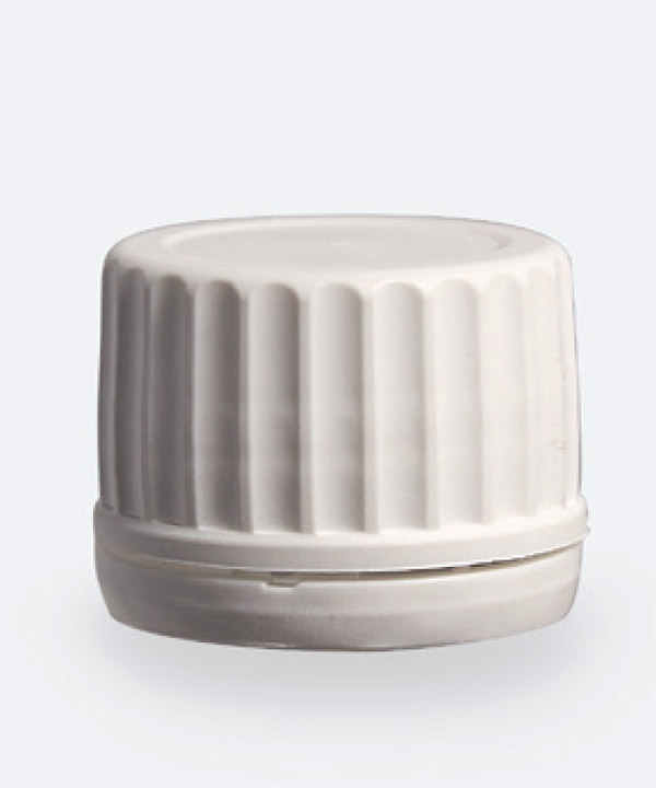 Tapa 24mm inviolable Blanca c/liner