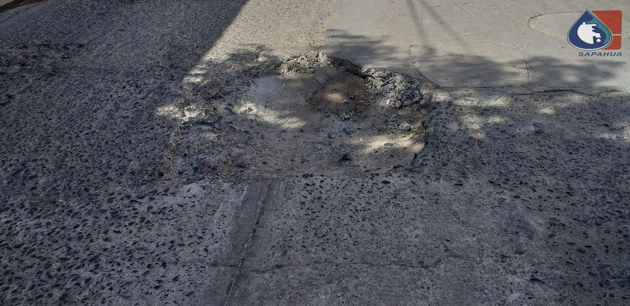 REVISIÓN Y REPARACIÓN DE FUGA DE AGUA EN CALLE ALLENDE COLONIA CENTRO