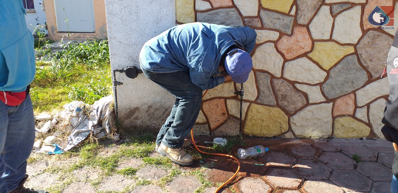 SOPLETEO DE  TOMA EN FRACCIONAMIENTO LOS ÁLAMOS