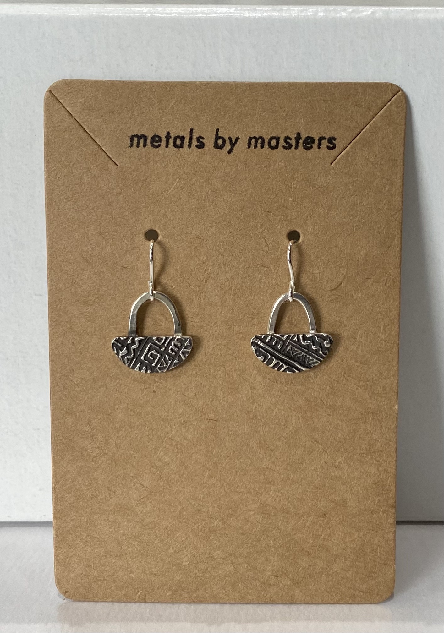 Half Round PMC Earrings EM142
Sterling Silver
$35.