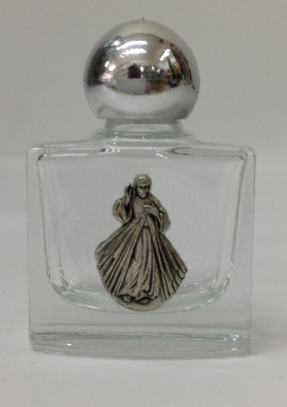BOTELLA CON IMAGEN DE SEÑOR DE LA MISERICORDIA