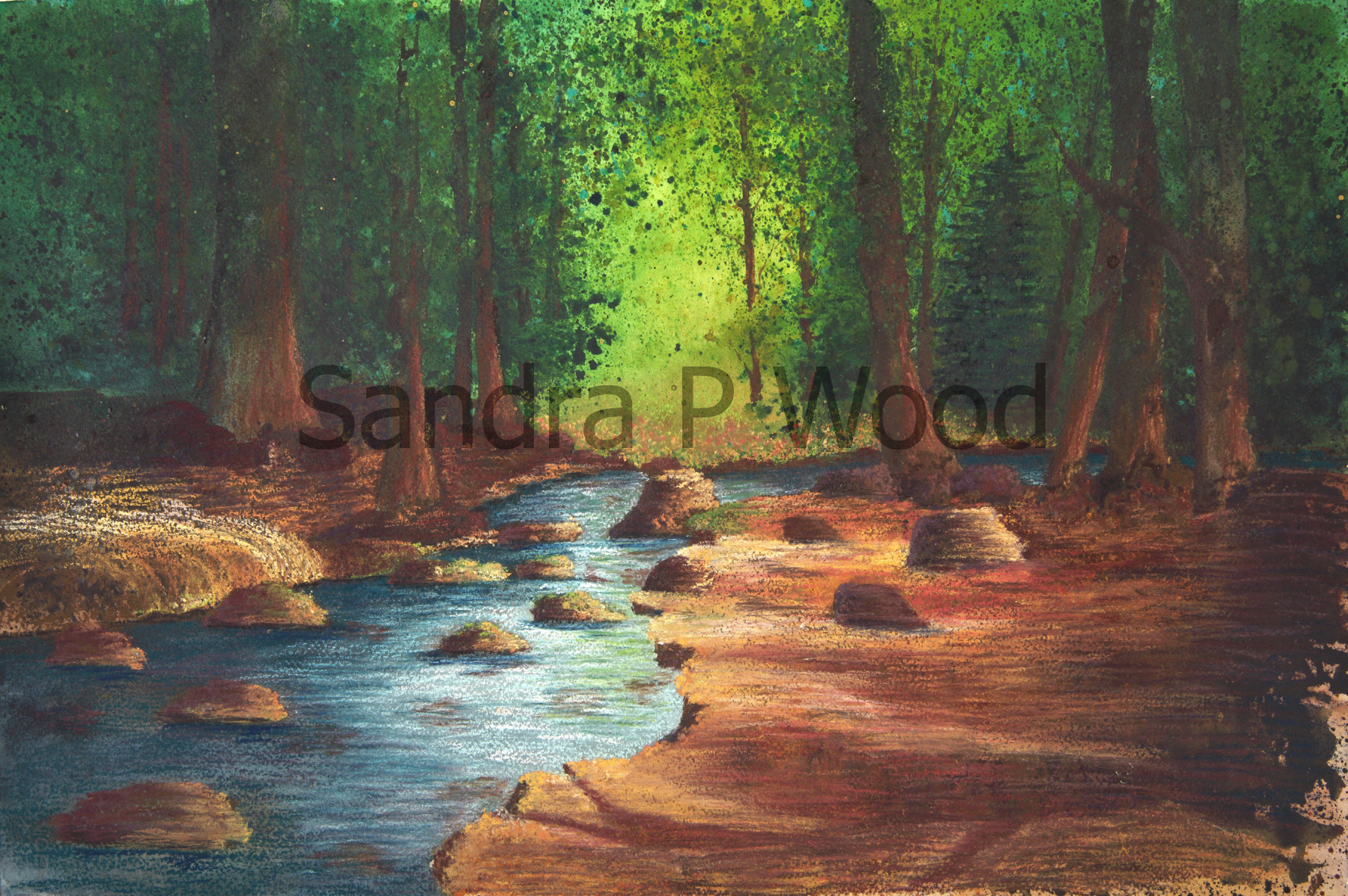 PLACE OF PEACE
(pastel)

