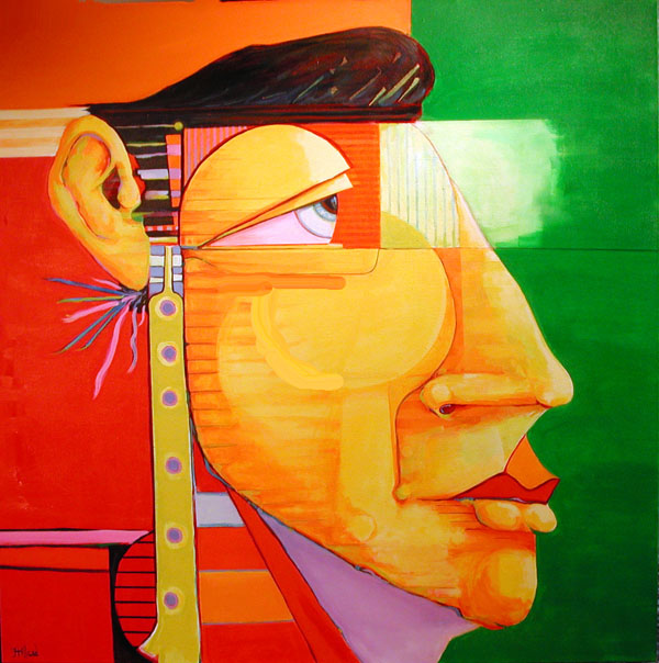 Profile Deconstructed
Oil on canvas
4' X 4'
$1400.
