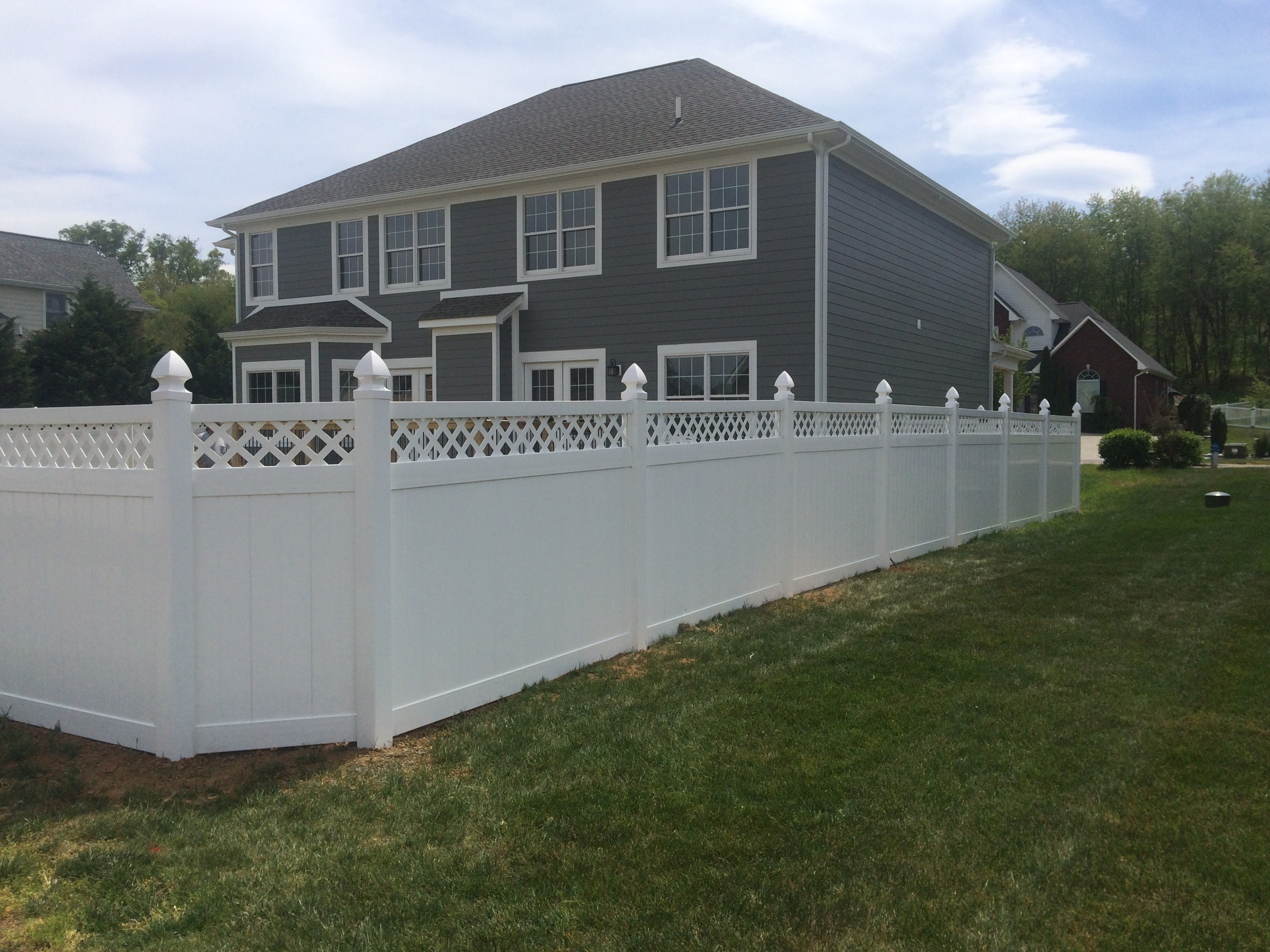 White Wooden Fence 9 