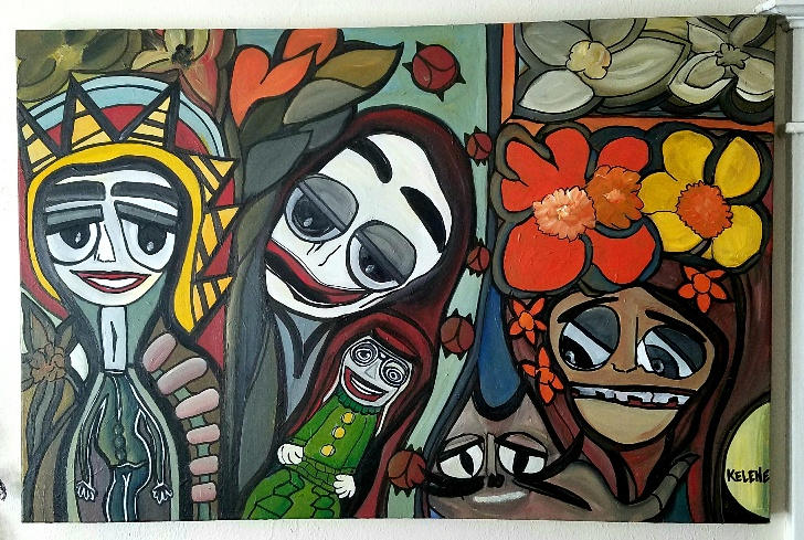 Title Seasons. 24 x 30. Acrylic on canvas. All artwork copyrighted©. $375.00