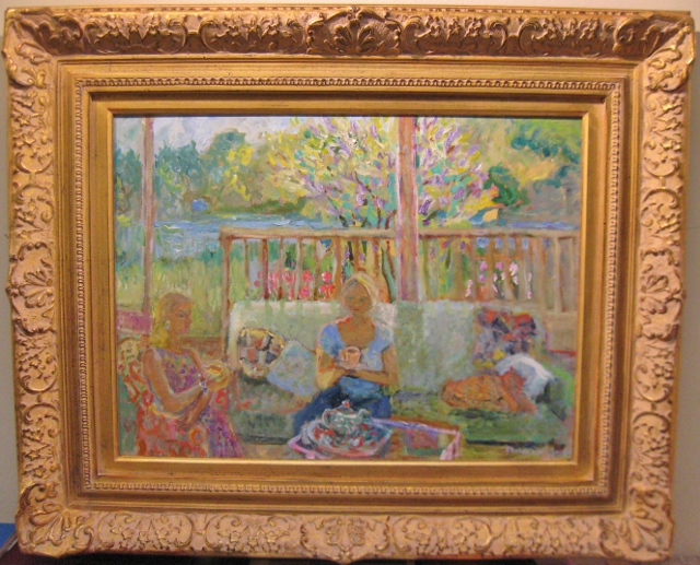 Taylor, The Friends, 18x24 Oil