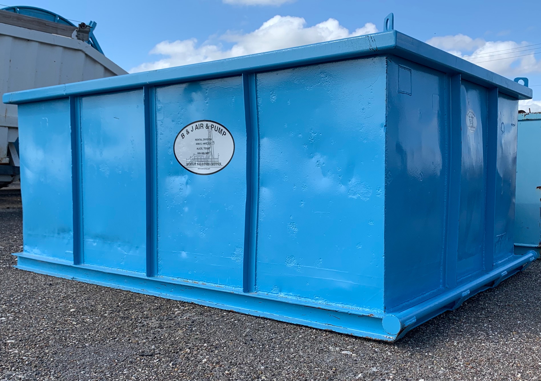 50 BBL. Open Top Catch Tank