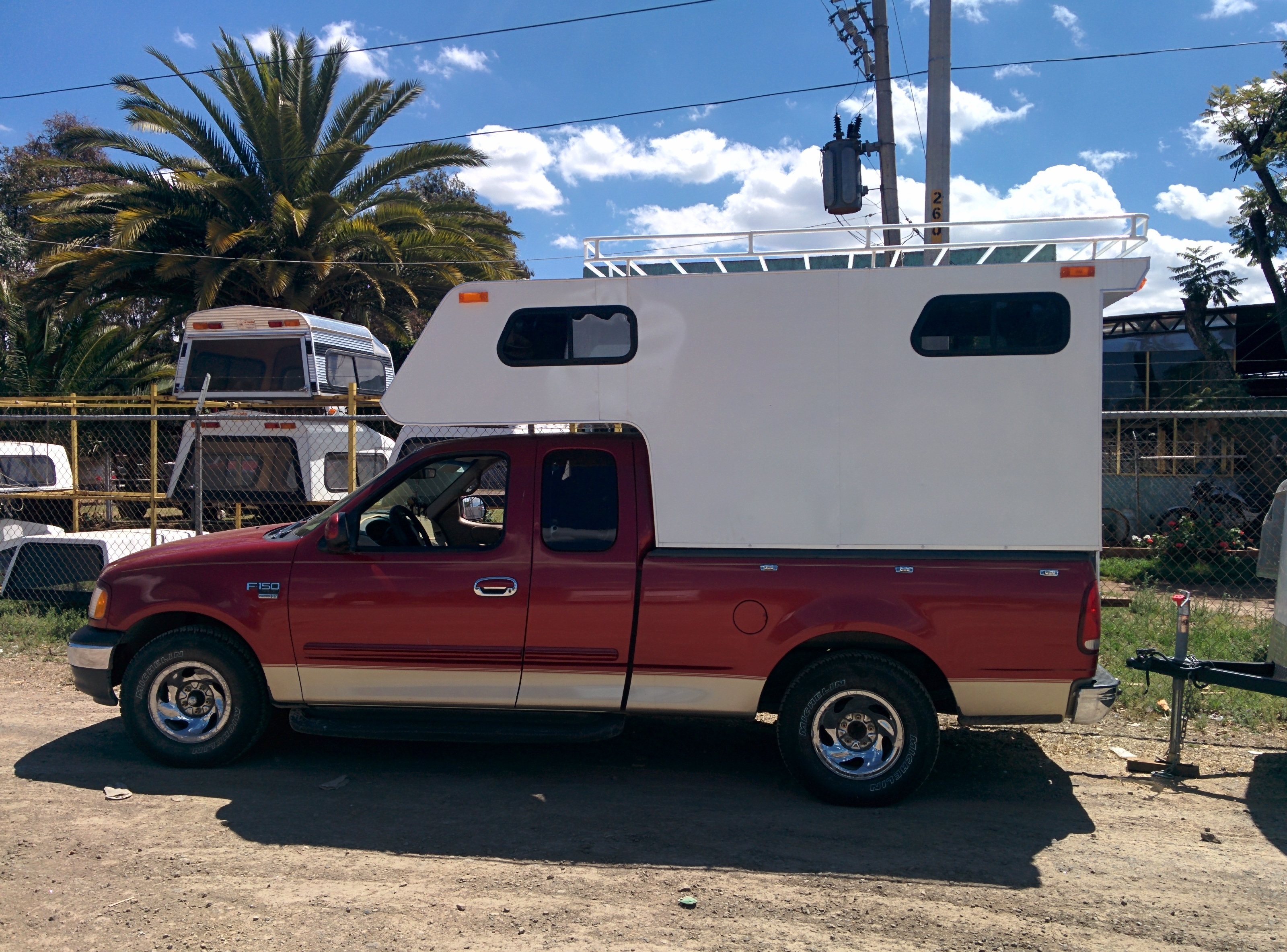 campers volado pick up de aluminio