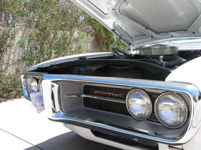 Nice 400 grille, new bumper