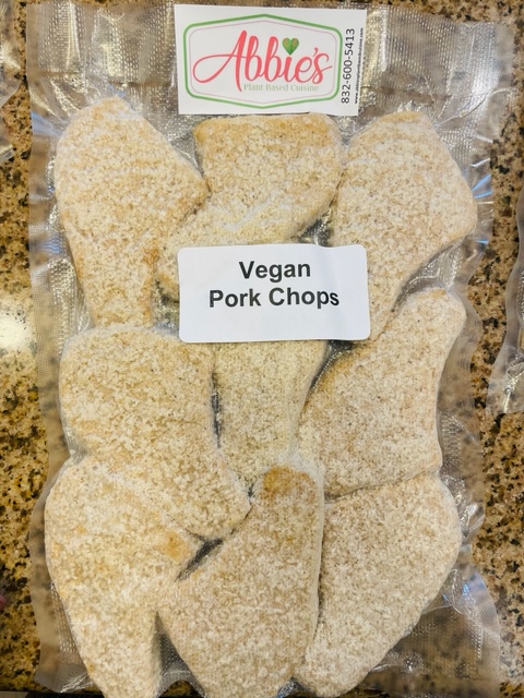 Abbie's Plant Based Cuisine's Vegan Pork Chops