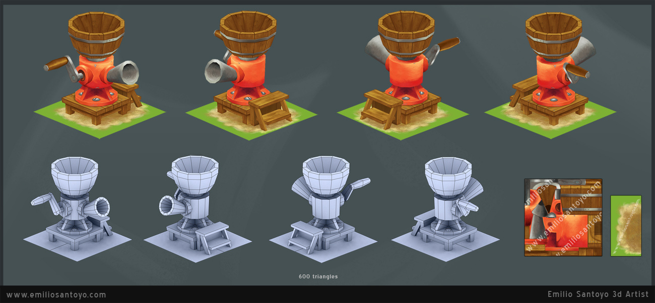 FeedMaker based on FarmVille concept. Software used 3ds Max, and PhotoShop.