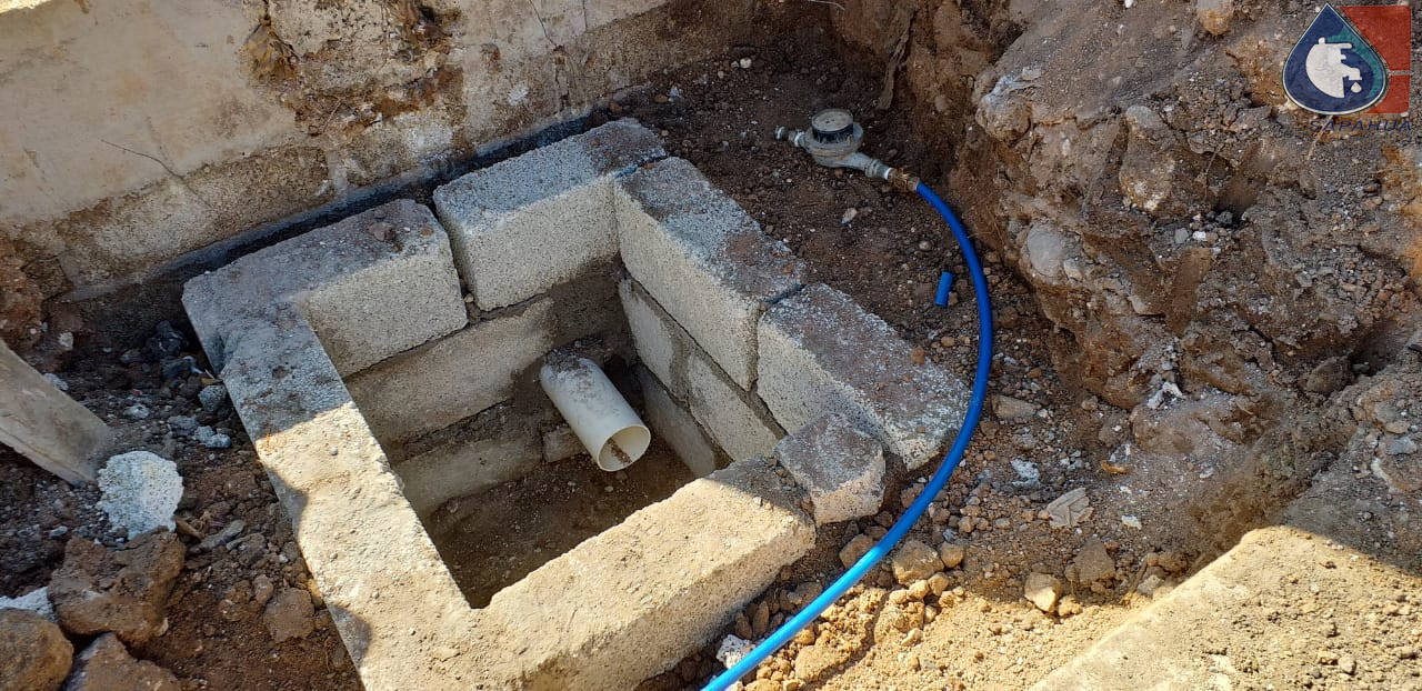 CAMBIO DE LINEA EN CALLE MANUEL AVILA CAMACHO