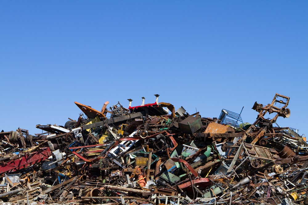 Scrap salvage yard Scrap salvage yard