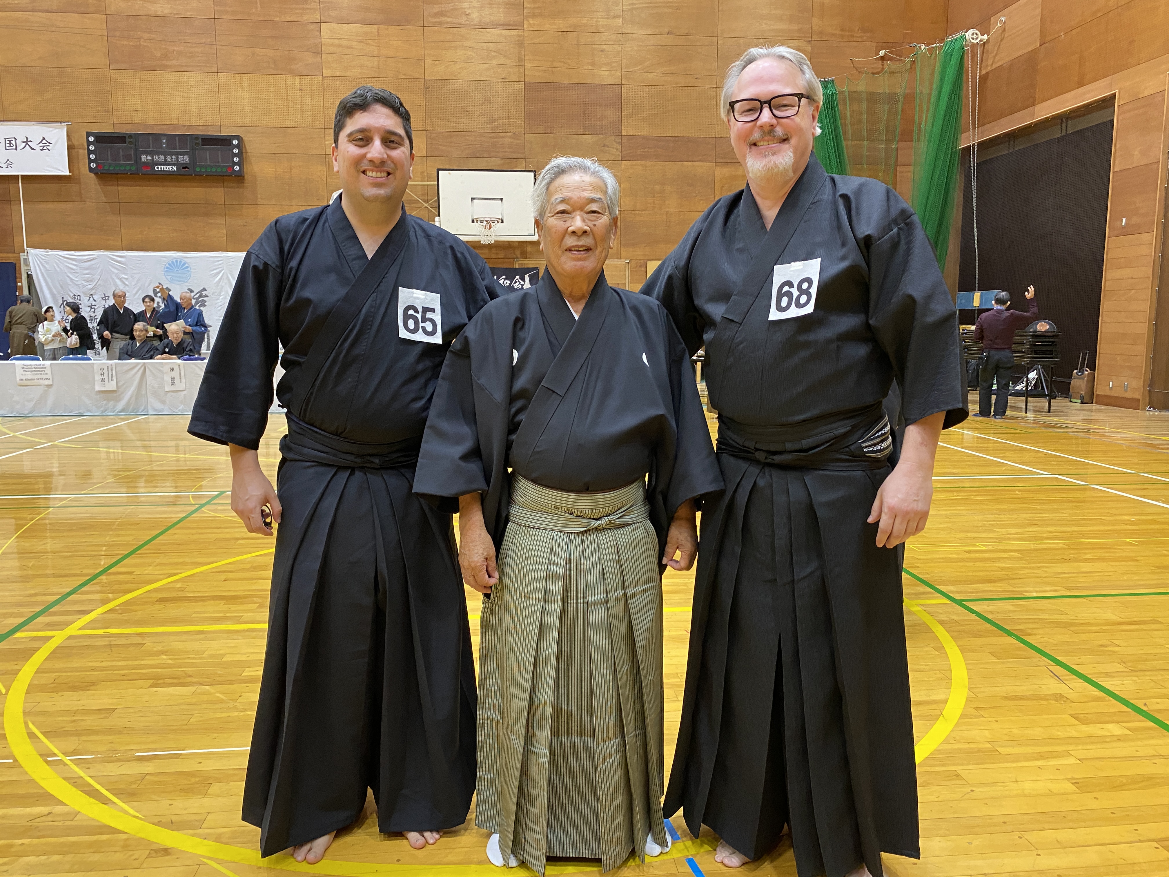Kenshinkan members with Sato Seiji sensei - such an awesome teacher.