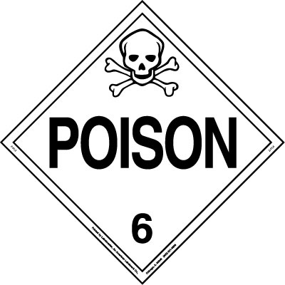 Poison Placard