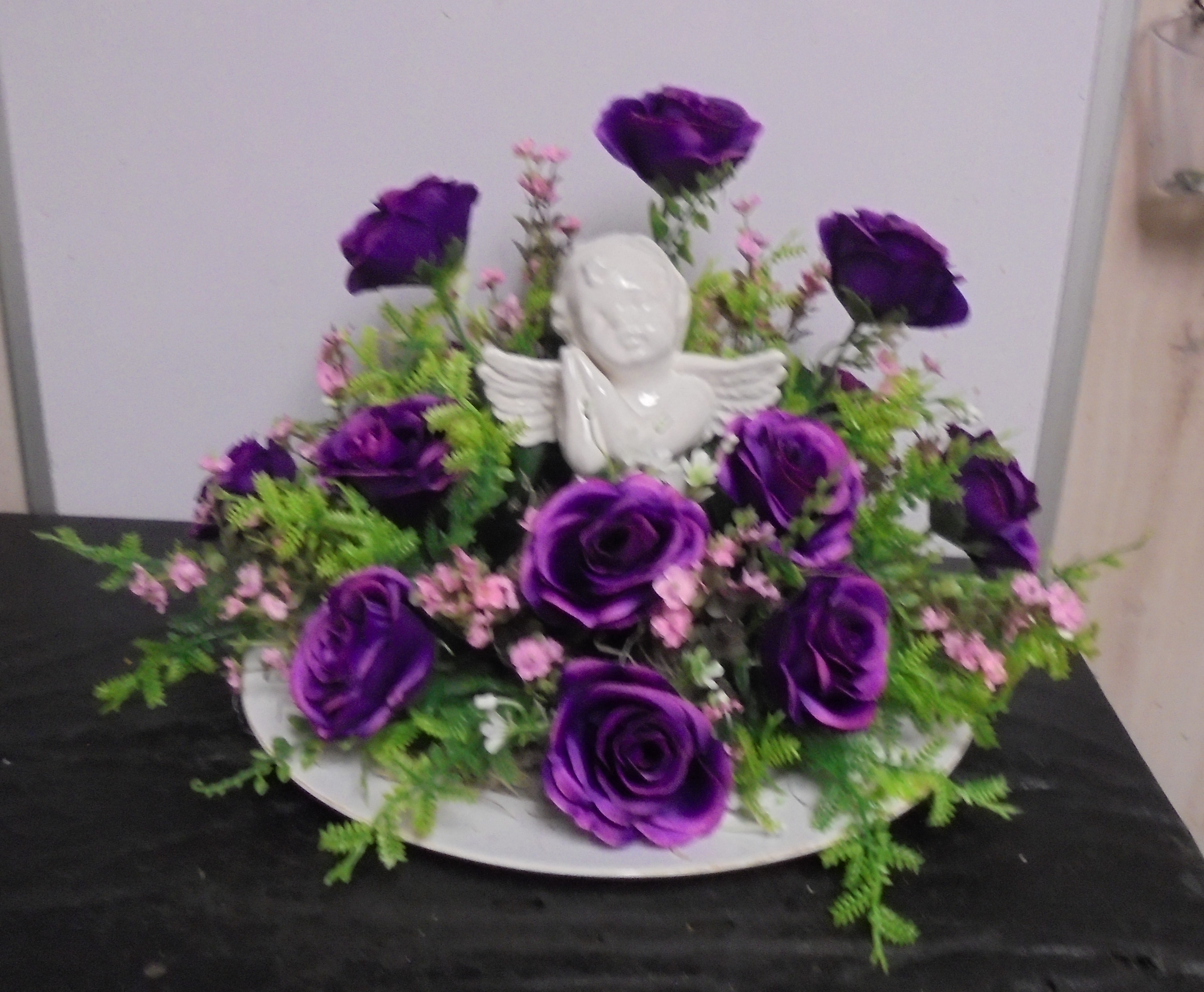 (33) "Silk" Angel Arrangement
$50.00