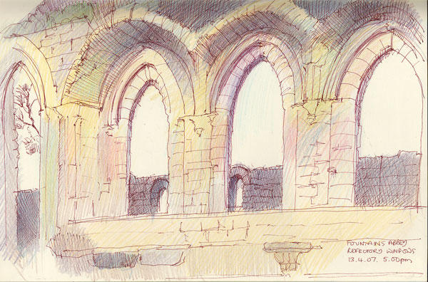 Fountains Abbey (Sketchbook/England)