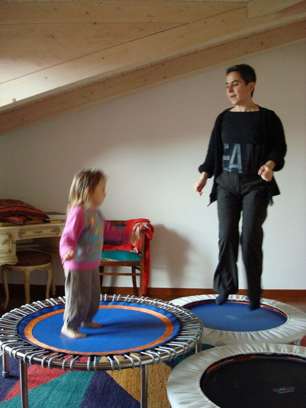 Dorothea on Bellicon Premium Rebounder