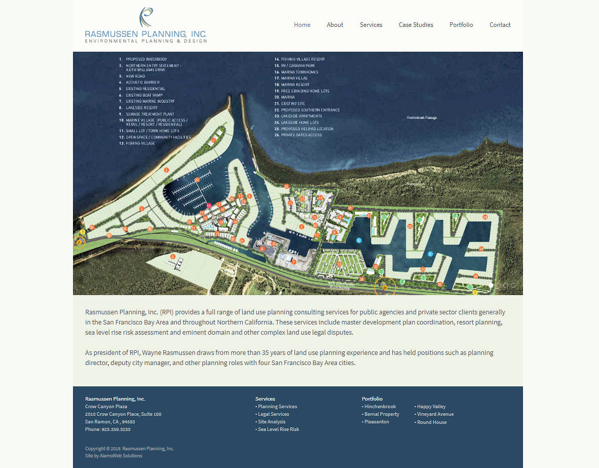 Rasmussen Planning, Inc. Website