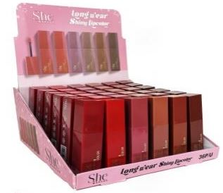 LG18
LONGWEAR SHINEY LIPCOLOR
