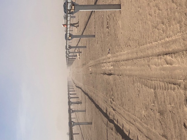 Construcción de parques fotovoltaicos