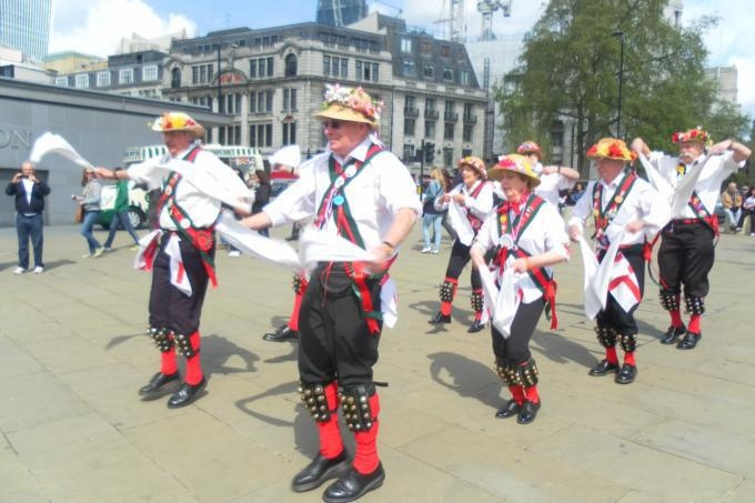 Dancing at the Tower of London