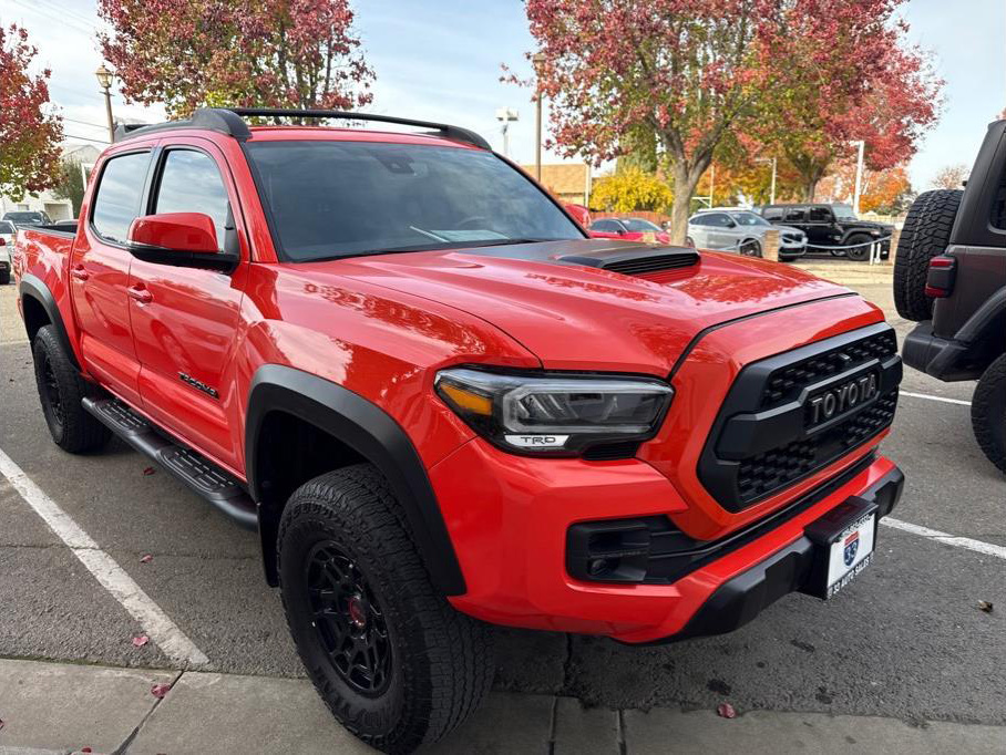 2023 Toyota Tacoma Double Cab TRD Pro Pickup 4D 5 ft
Miles: 32,445
Drive: 4WD
Trans: Automatic, 6-Spd
Engine: V6, 3.5 Liter
Exterior: Orange
Stock: 1619