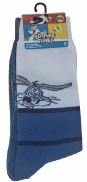 43LT102MCCZA-BLU
2PK MEN CREW SOCKS LOONEY TUNES 6-12
UPC: 193159168384
60 CS PACK
