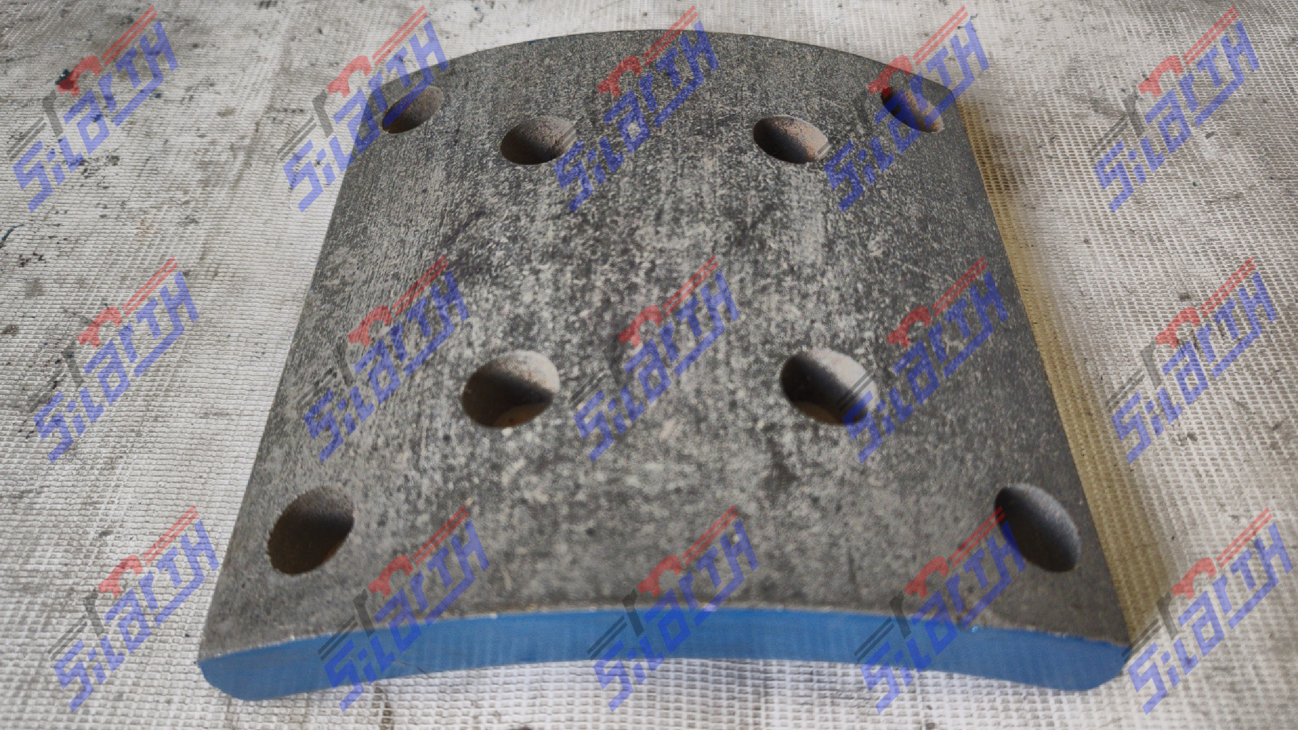 BLOCK 15" D. E. x 6.250" A x 0.750" ESP. 8" PERF.