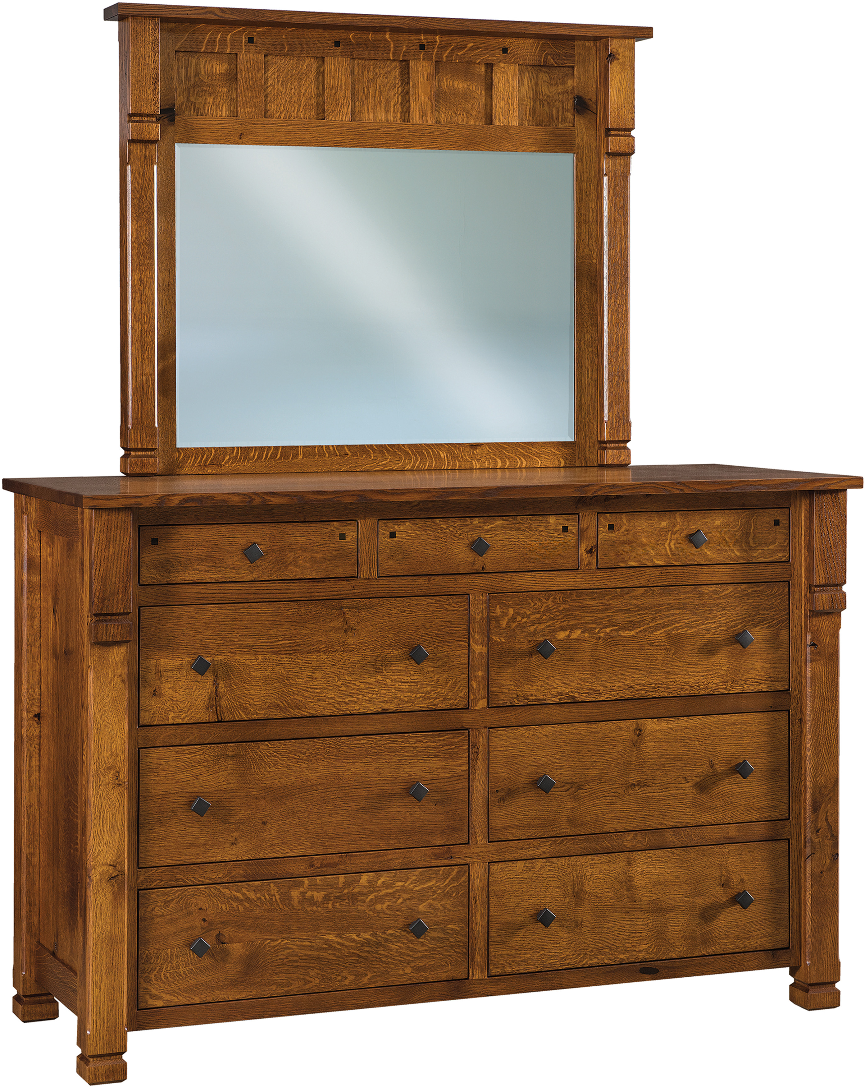 Brockport Mule Dresser w/Mirror-#67
