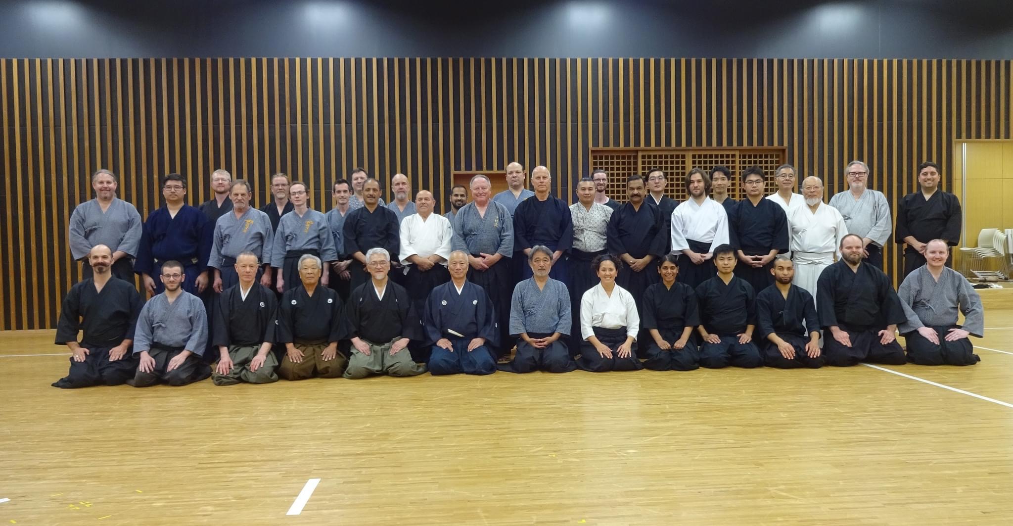 Friday pre-taikai practice group.