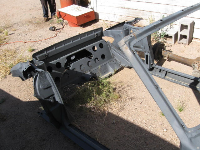 Windshield frame is in great shape!