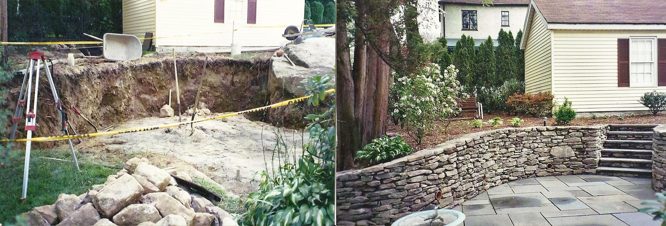 Garden Before and After