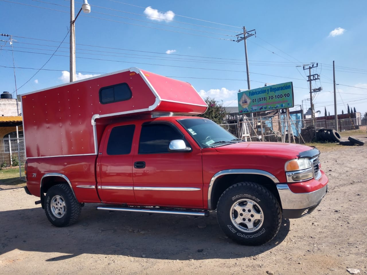 campers volado pick up de aluminio