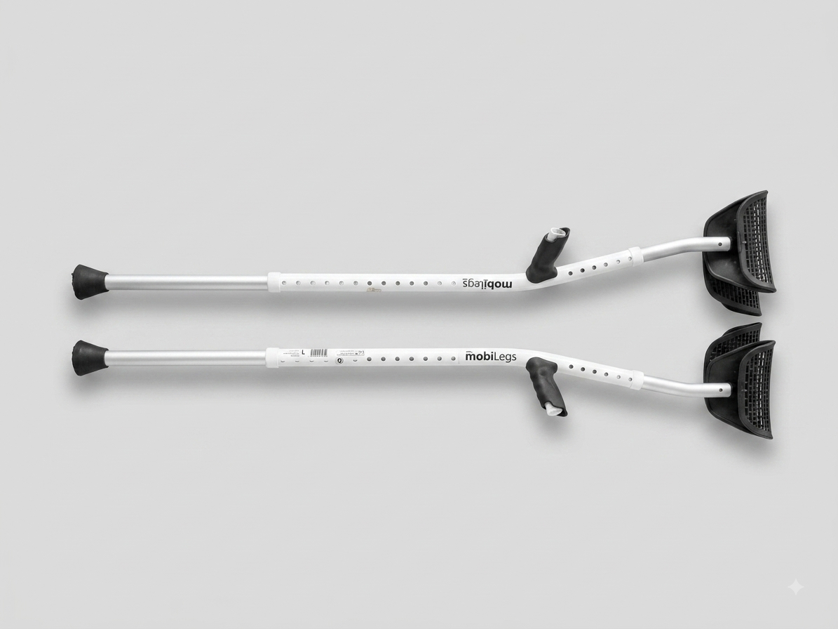 Muletas Axilares Ergonomicas MobiLegs (Par)