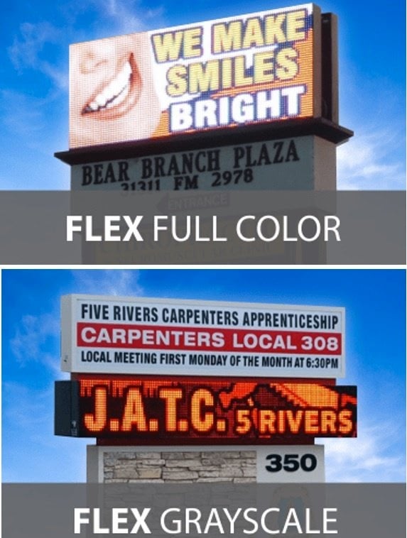 LED Flex Gray and Full Color