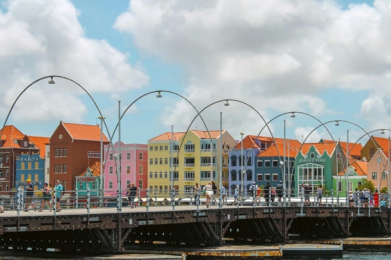 Colourful Town Buildings