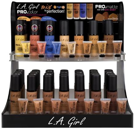 GCD295
PRO COLOR & MATTE FOUNDATION (MED TODEEP)