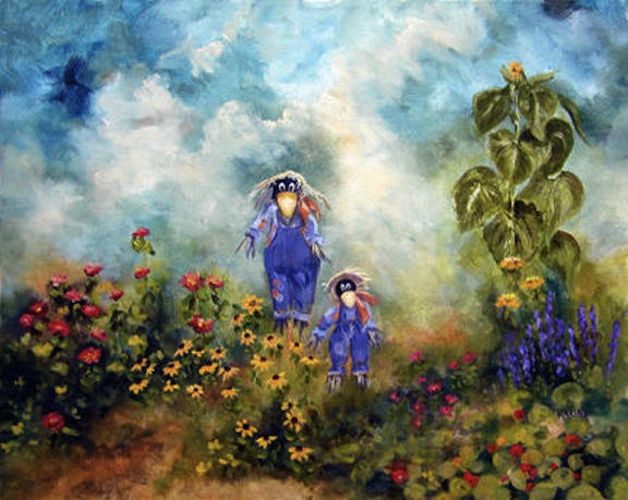 Scarecrow Garden
16x20
Oil on canvas