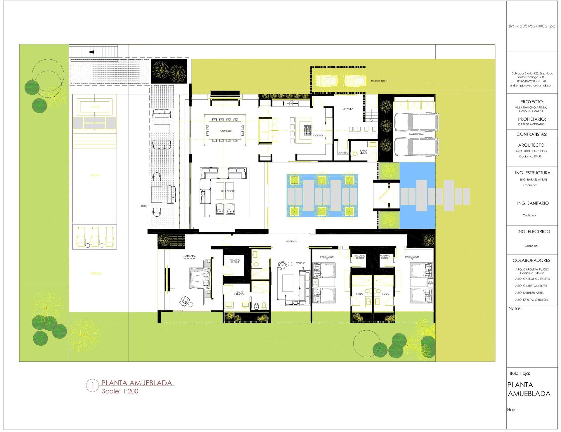 Villa Rancho Arriba
600 m2 de construcción. Casa de Campo
Presupuesto de Construcción