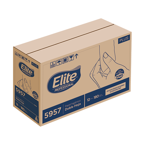 Toalla interdoblada blanca C/20 paq. de 100 Hojas