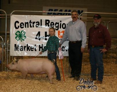 Hannah Sander
2015 TN Central Region Show
Reserve Weight Division Champion