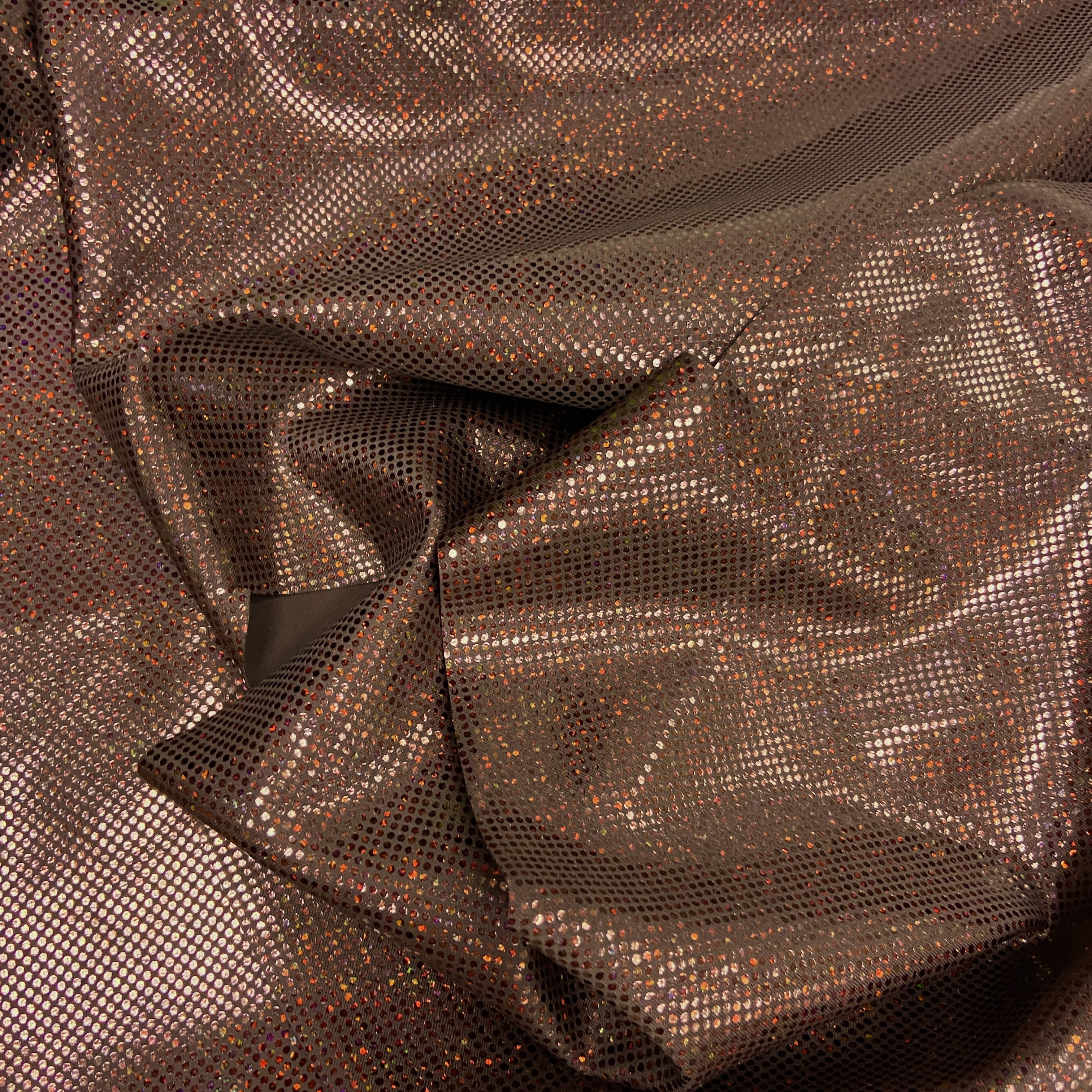 Chocolate  sparkle hologram 