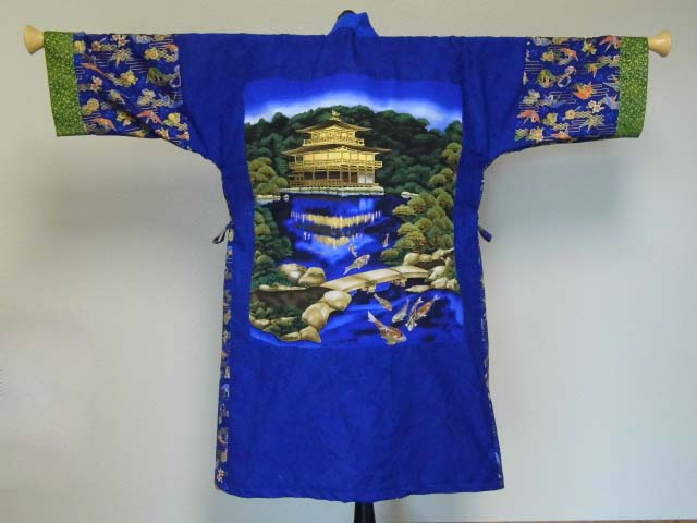 Blue Temple Kimono(Back)