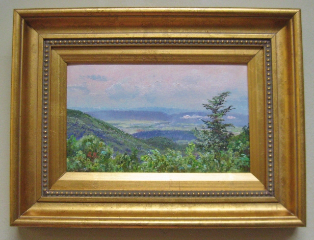 Blue Ridge Vista, 6 x 9 Oil on Panel